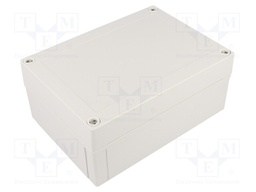 Enclosure: multipurpose; X: 130mm; Y: 180mm; Z: 75mm; MNX; ABS; grey