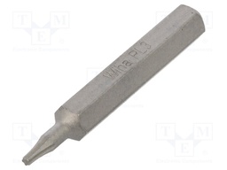 Screwdriver bit; Pentalobe; PL3; Overall len: 28mm; MICRO