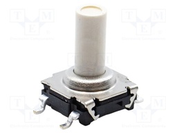 Microswitch TACT; SPST; Pos: 2; 0.05A/12VDC; SMD; none; 4.9N; 6.35mm