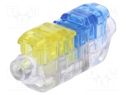 Quick splice; CoolSplice; IDC; blue,yellow; ways: 2; IP68