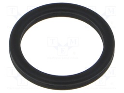 X-ring washer; FPM; Thk: 2.62mm; Øint: 18.72mm; -30÷200°C