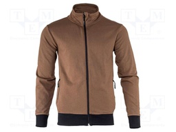 Sweatshirt; Size: XXL; brown; multi use; 310g/m2