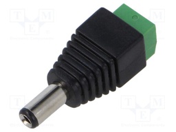 Transition: adapter; screw terminal; 5.5/2.5mm; 5.5mm; 2.5mm