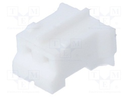 Plug; wire-board; female; 2mm; PIN: 2; w/o contacts; for cable; 100V