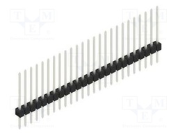 Connector: pin strips; pin header; male; PIN: 25; 2.54mm; THT; 1x25