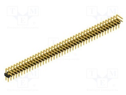 Connector: pin strips; pin header; male; PIN: 84; 2mm; THT; 2x42