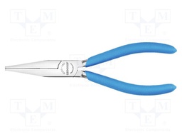 Pliers; flat; for gripping,for bending; 162mm; Plating: chromium