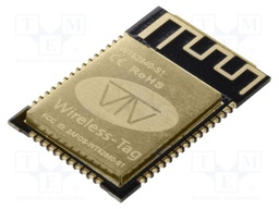 Module: Bluetooth Low Energy; UART; SMD; 27.28x18.74x2.3mm