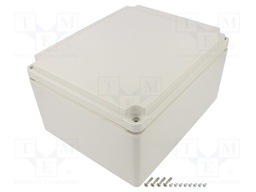 Enclosure: multipurpose; X: 200mm; Y: 250mm; Z: 130mm; Ritec; IP65