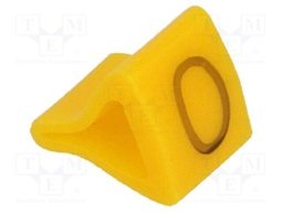 Markers for cables and wires; Label symbol: O; 1.7÷3.5mm; H: 7mm