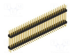 Connector: pin strips; pin header; male; PIN: 64; 2.54mm; SMT; 2x32