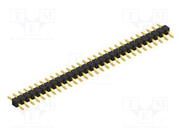 Connector: pin strips; pin header; male; PIN: 29; 2.54mm; SMT; 1x29