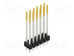 Connector: pin strips; pin header; male; PIN: 12; 2.54mm; THT; 2x6