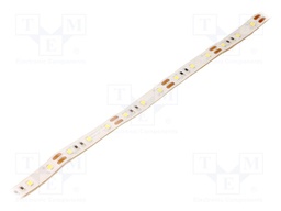 LED tape; white cold; LED/m: 60; SMD; 2835; 12V; W: 10mm; 120°; PIN: 2