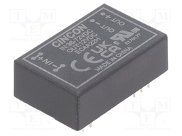 Converter: DC/DC; 5/6W; Uin: 36÷72V; Uout: 12VDC; Iout: 470mA; DIP24