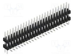 Connector: pin strips; pin header; male; PIN: 48; 2.54mm; SMT; 2x24