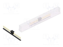 Connector: pin strips; pin header; male; PIN: 27; 2mm; SMT; 1x27