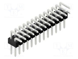 Connector: pin strips; pin header; male; PIN: 26; 2.54mm; THT; 2x13