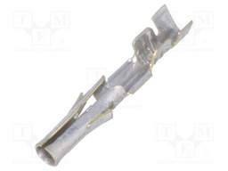 Contact; female; 22AWG÷18AWG; Standard .093"; tinned; crimped