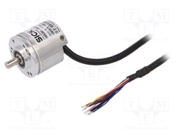 Encoder: incremental; Usup: 7÷30VDC; 200imp/revol; shaft 6mm; IP65