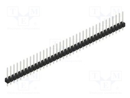 Connector: pin strips; pin header; male; PIN: 36; 2.54mm; THT; 1x36