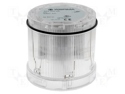 Signaller: lighting; continuous light; Colour: white; Usup: 230VAC