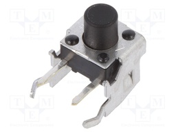 Microswitch TACT; SPST; Pos: 2; 0.02A/15VDC; THT; none; 1.3N; 5.85mm