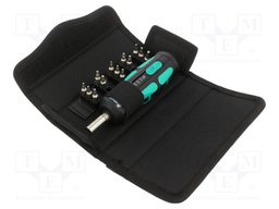 Kit: screwdrivers; torque; hex key,Torx®,Torx® PLUS; case; 14pcs.