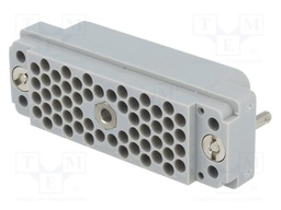 Connector: rectangular; plug; hermaphrodite; Mat: polycarbonate