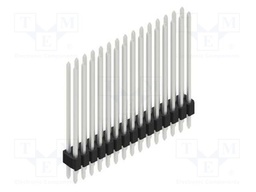 Connector: pin strips; pin header; male; PIN: 30; 1.27mm; THT; 2x15