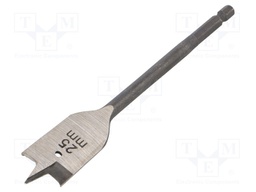 Drill bit; for wood; Ø: 25mm; Kind of holder: 1/4" (E6,3mm)