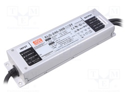 Power supply: switched-mode; LED; 239.76W; 36VDC; 6.66A; IP67; 92%