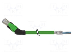 Connection lead; RJ45,male; IP20; 60VDC; 1.5A; 15m; Series: 7000