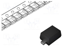 Diode: Schottky rectifying; SOD123F; SMD; 20V; 1A; reel,tape