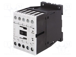 Contactor: 4-pole; NC + NO x3; 24VDC; 4A; DIN; DILA-31; W: 45mm