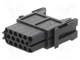 Connector: HDC; module; female; C146,heavy|mate F; PIN: 17; 160V