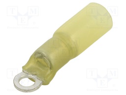 Tip: ring; M4; Ø: 4.3mm; 4÷6mm2; crimped; for cable; insulated