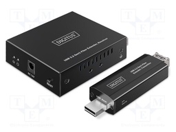 USB extender; USB 3.2 Gen 1; black; 5Gbps; 300m; SFP
