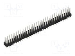 Connector: pin strips; pin header; male; PIN: 58; 2.54mm; THT; 2x29