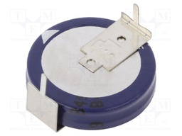 Capacitor: electrolytic; supercapacitor; 1.5F; 5.5VDC; ESR: 30Ω
