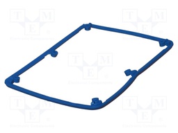 Gasket; elastomer thermoplastic TPE; Series: BoPad; Colour: blue