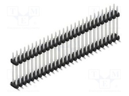 Connector: pin strips; pin header; male; PIN: 54; 2mm; SMT; 2x27