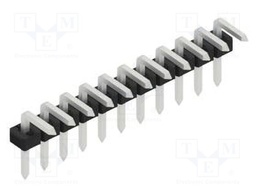 Connector: pin strips; pin header; male; PIN: 11; 2mm; THT; 1x11