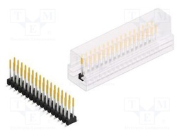 Connector: pin strips; pin header; male; PIN: 34; 2.54mm; SMT; 2x17