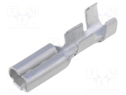 Terminal: flat; 2.8mm; 0.8mm; female; 0.5÷1mm2; crimped; for cable