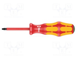 Screwdriver; insulated; Torx®; TX20; Blade length: 80mm; 1kVAC