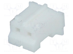Plug; wire-board; female; NXG; 2mm; PIN: 2; w/o contacts; for cable