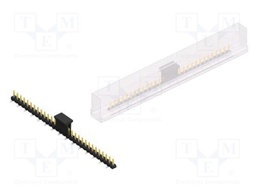 Connector: pin strips; pin header; male; PIN: 30; 2.54mm; SMT; 1x30