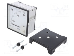 Voltmeter; analogue; on panel; 0÷300V; Class: 1,5; 50÷60Hz; 230g