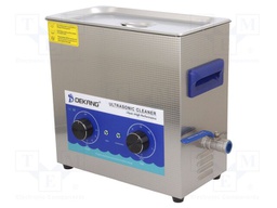 Ultrasonic washer; 300x155x150mm; 40kHz; 20÷80°C; 230VAC; Plug: EU